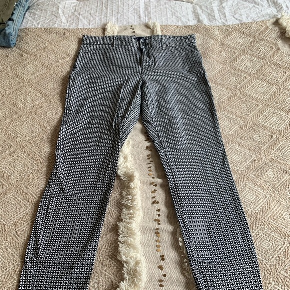 Gap slim city patterned pants - Picture 1 of 4